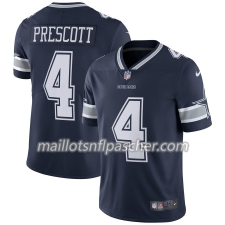 Maillot Dallas Cowboys Dak Prescott 4 Nike Navy - Homme
